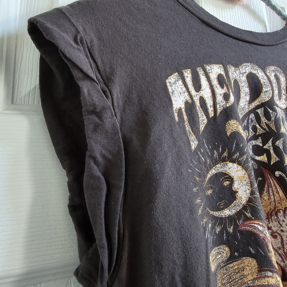 🎃20%OFF - The Doors cap sleeve band t-shirt - Picture 7 of 11